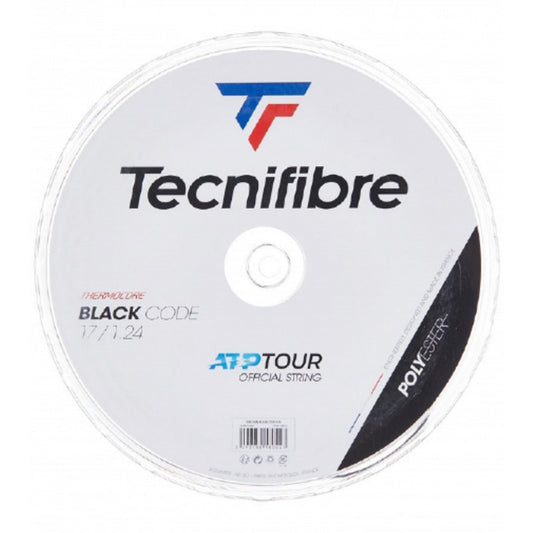 TECNIFIBRE STRING BLACK CODE 1.24MM 17G BLK / REEL