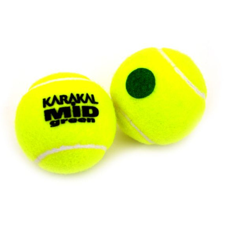 KARAKAL BALL TENNIS STAGE 1 GREEN DOT MID 25% (3)