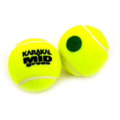 KARAKAL BALL TENNIS STAGE 1 GREEN DOT MID 25% (3)