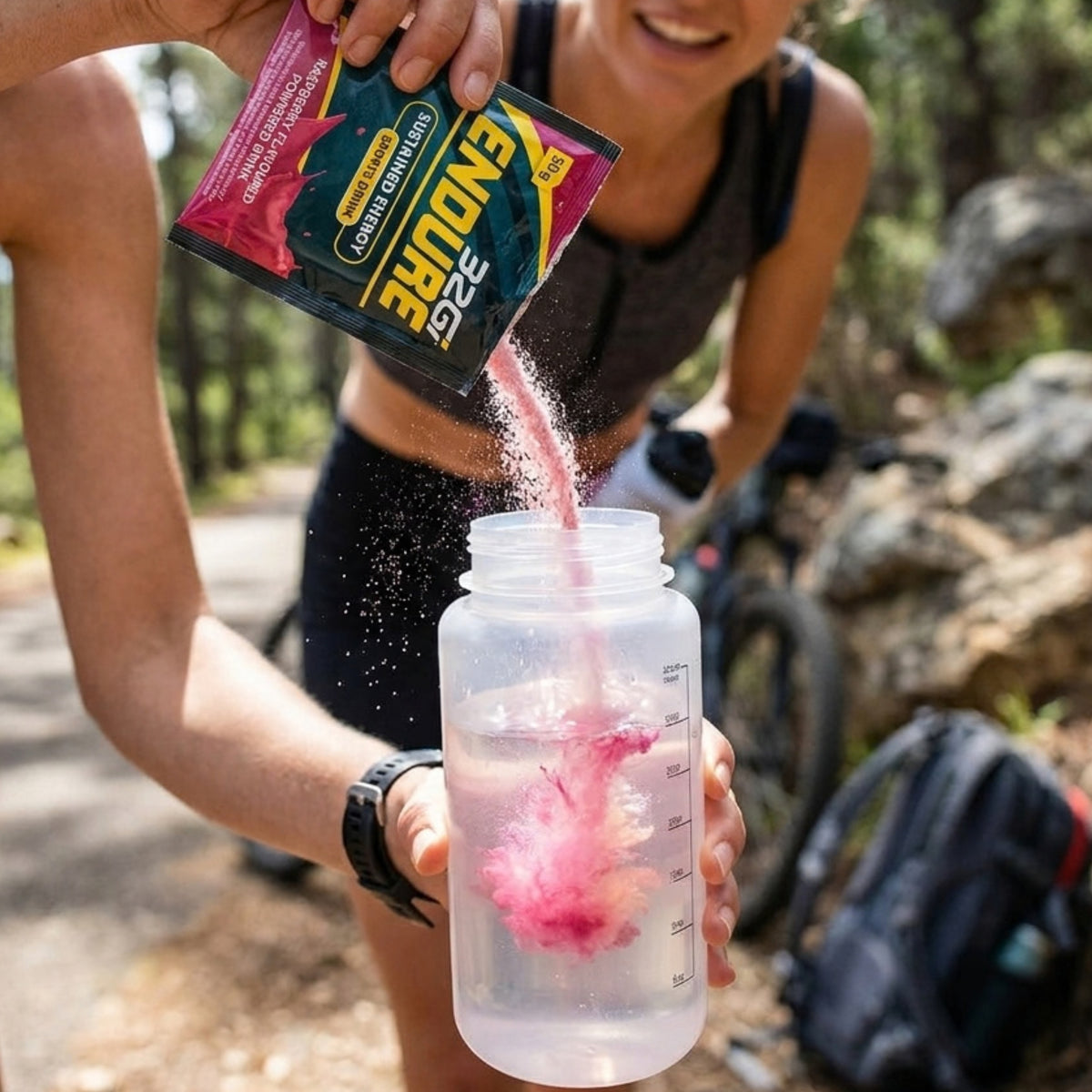 32GI ENDURE RASPBERRY SACHET 50G