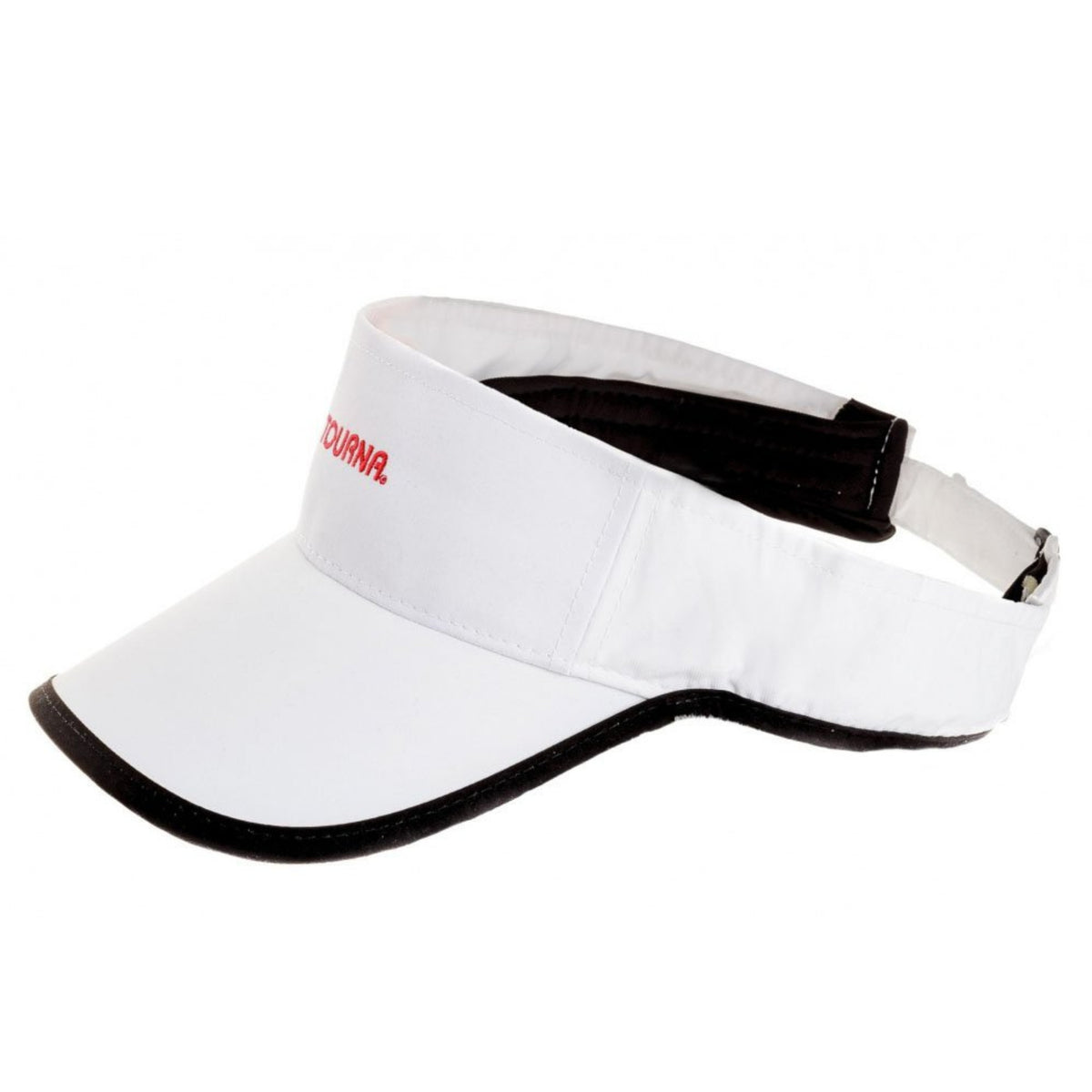 TOURNA HAT PRO VISOR WHT LOGO