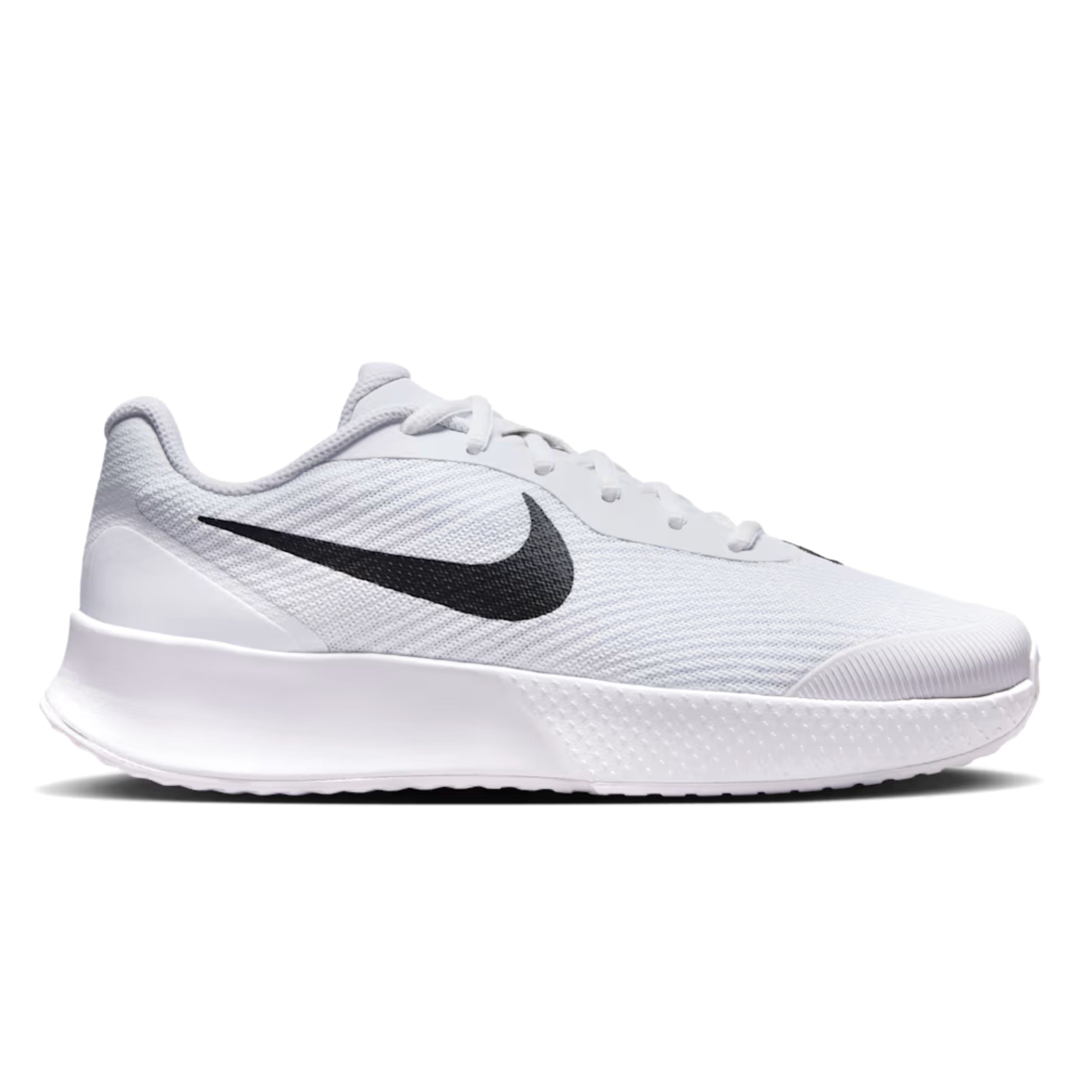 NIKE SHOE VAPOR LITE 3 HC WN WHITE/BLACK (SS26) – Baseline Racquets