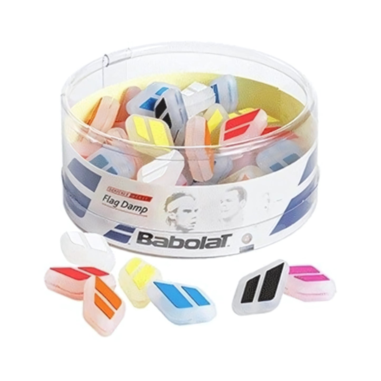 BABOLAT DAMPENER FLAG ASSORTED COL (TBD)