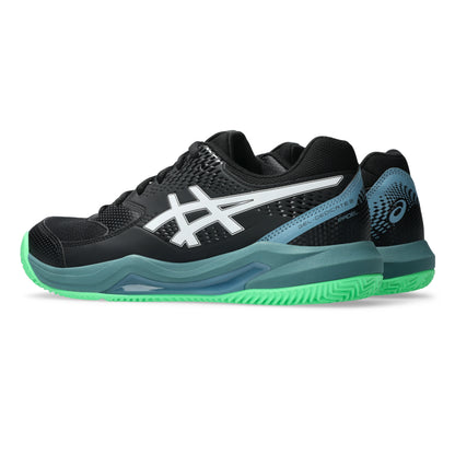 ASICS SHOE G-DEDICATE 8 PADEL MN BLACK/VITAL GREEN (SS26)