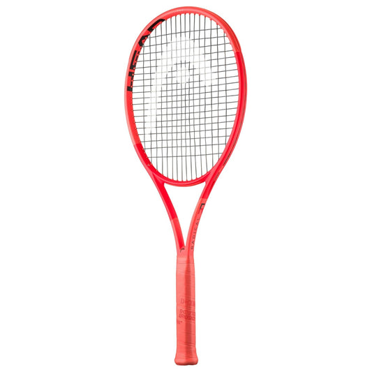 Orange Head tennis racket on a white background