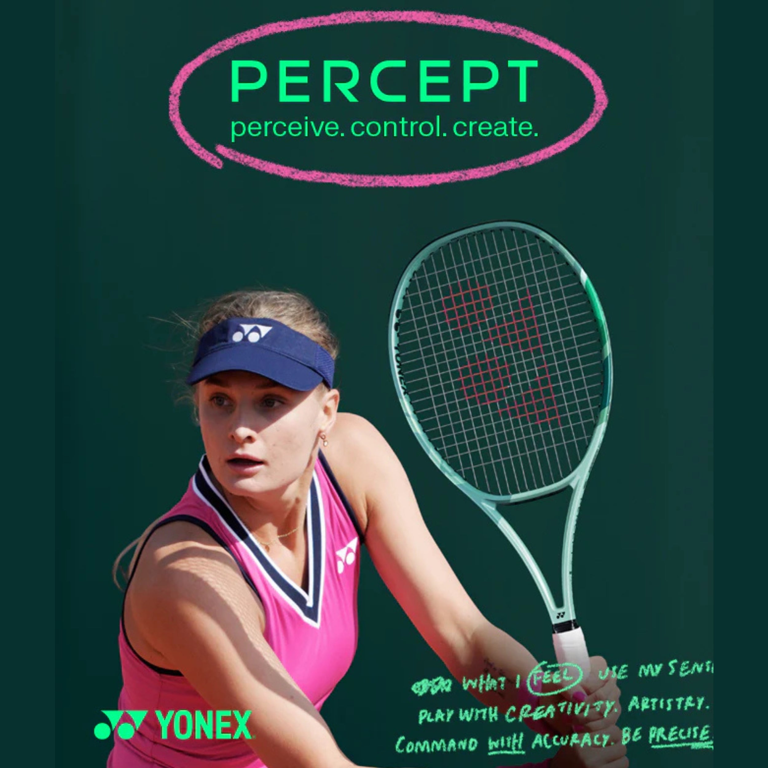 YONEX RACKET PERCEPT 01 97 16X19 310G – Baseline Racquets