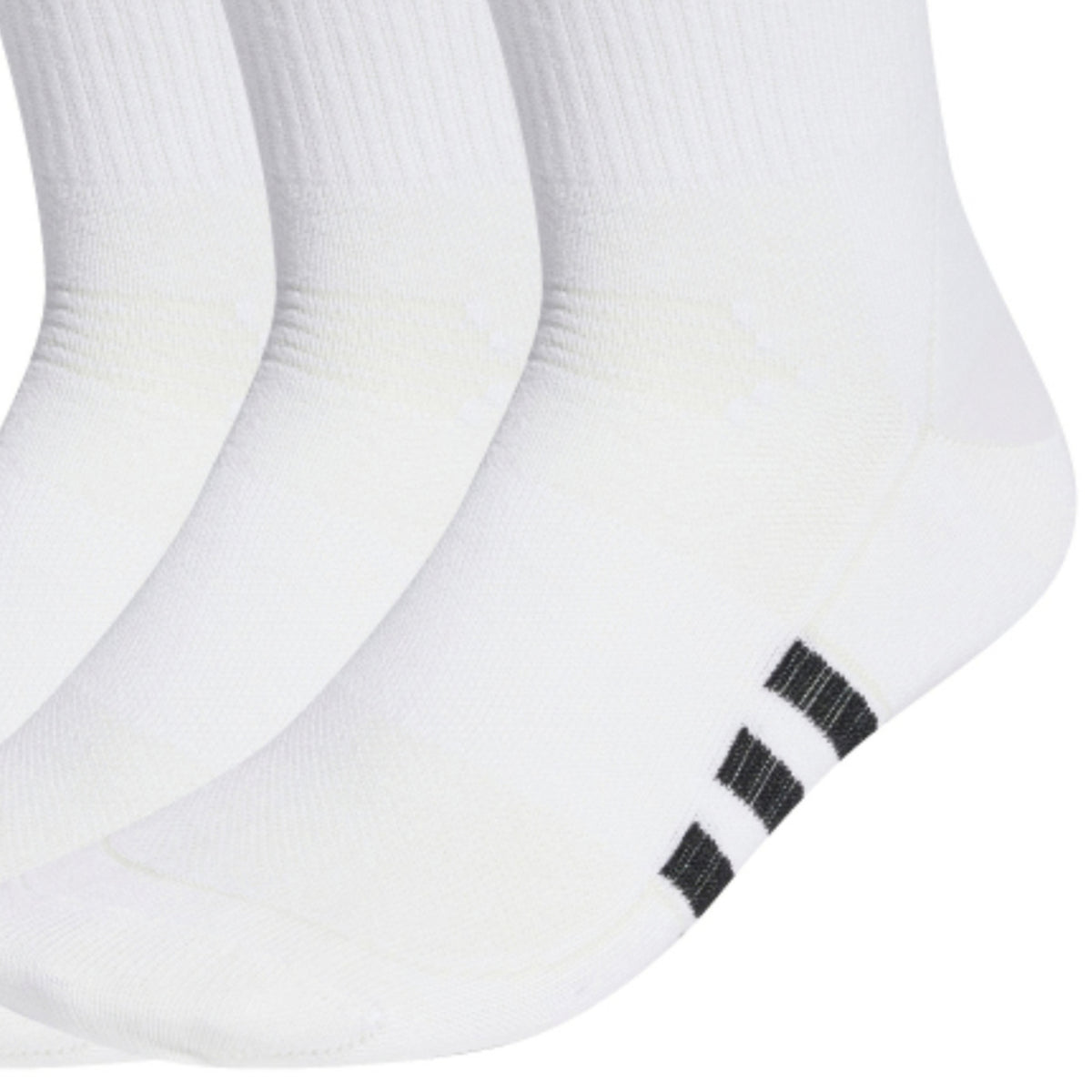 ADIDAS SOCK PERFORMANCE CREW LIGHT WHITE (3) (AW24)