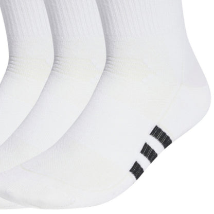 ADIDAS SOCK PERFORMANCE CREW LIGHT WHITE (3) (AW24)