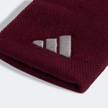 ADIDAS WRISTBAND TENNIS LARGE MAROON (2) (AW26)