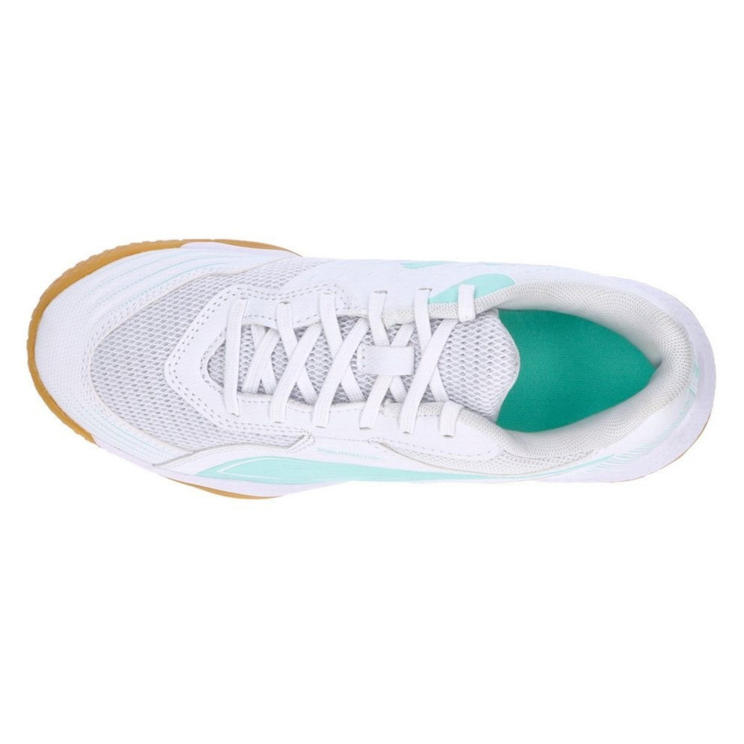 saaa PUMA SHOE INDOOR SOLARFLASH III WN WHITE/PEPPERMINT (AW24