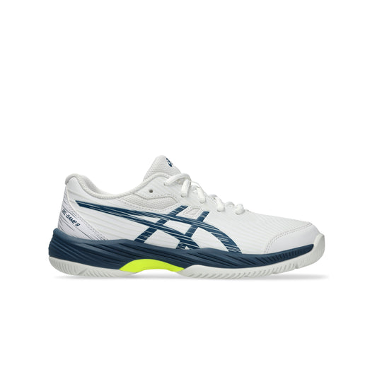 ASICS SHOE G-GAME 9 KID WHITE/MAKO BLUE (SS24)