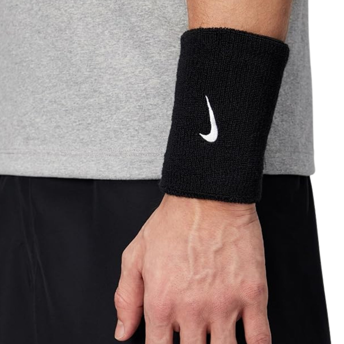 NIKE WRISTBAND DOUBLEWIDE CLASSIC SWOOSH (2) (SS26)