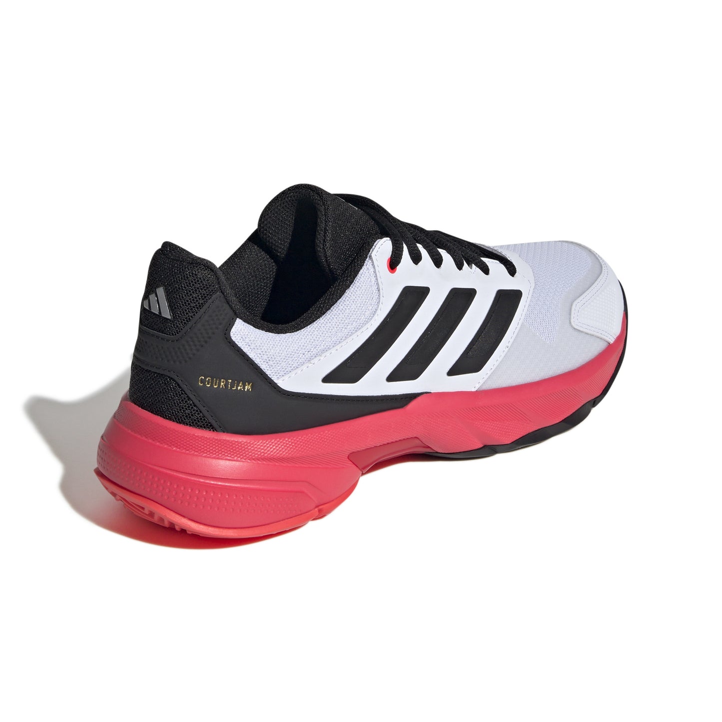 ADIDAS SHOE COURTJAM CONTROL 3 MN CLOUD WHITE/CORE BLACK/LUCID RED (SS25)