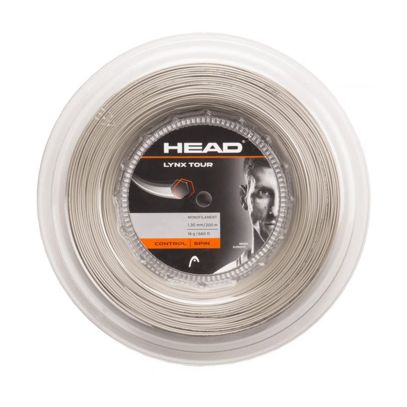 HEAD STRING LYNX TOUR 17G 1.25MM CHAMPAGNE REEL
