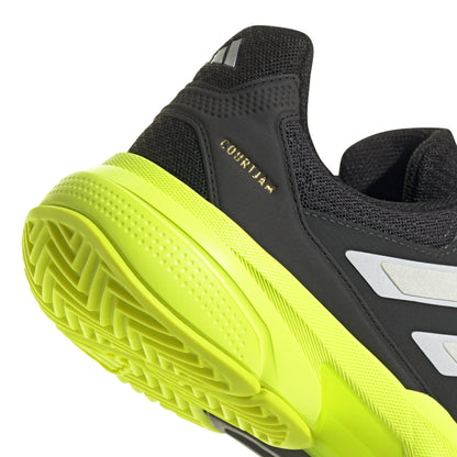 ADIDAS SHOE COURTJAM CONTROL 3 MN BLACK/LUCID LEMON (SS25)