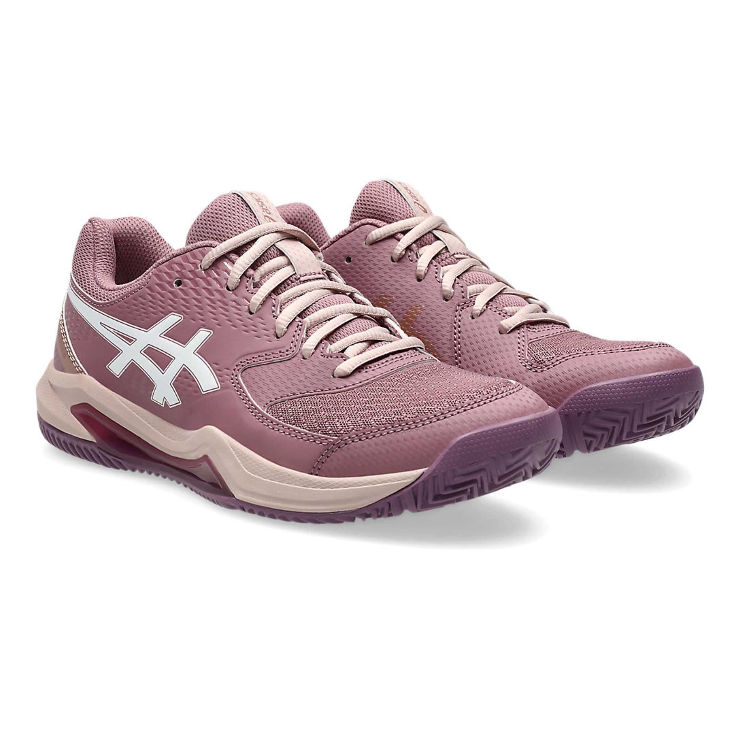 ASICS SHOE G-DEDICATE 8 PADEL WN PURPLE OXIDE/WHITE (SS25