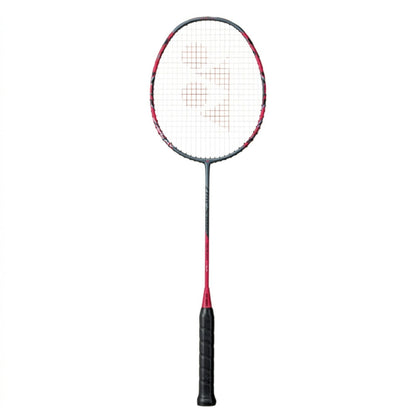 Grey and red Yonex Arcsaber 11 Play badminton racket on a white background