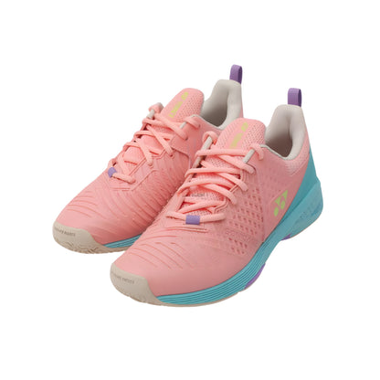YONEX SHOE SONICAGE 3 CLAY WN PINK/SAX (AW25)