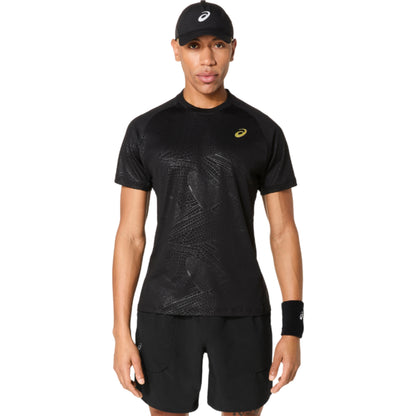 ASICS SHIRT TEE MATCH NIGHT ENERGY MN BLACK (AW25)