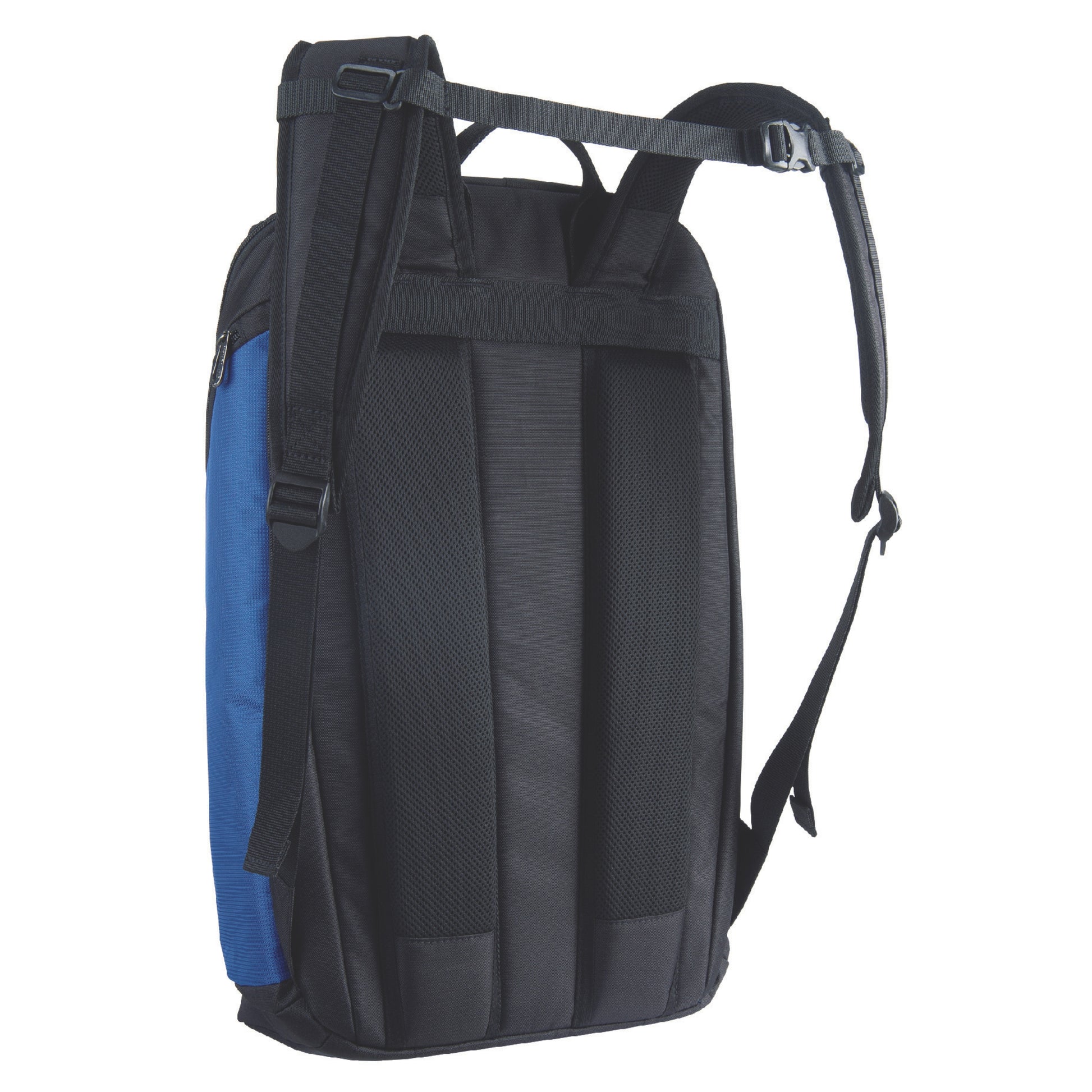 Back view of a Yonex backpack on a white background