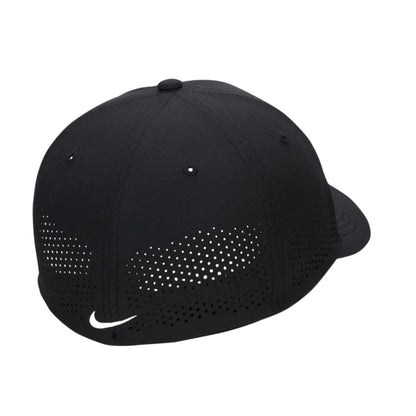 Back of Nike cap with Nike logo at the bottom