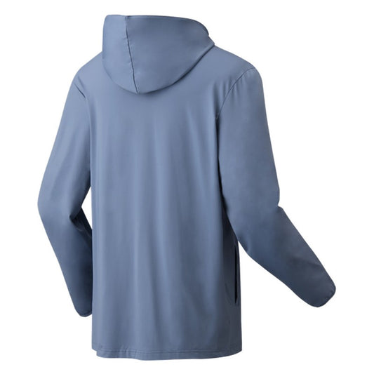 YONEX HOODIE FULL ZIP 50116 MN SILVER GRAY