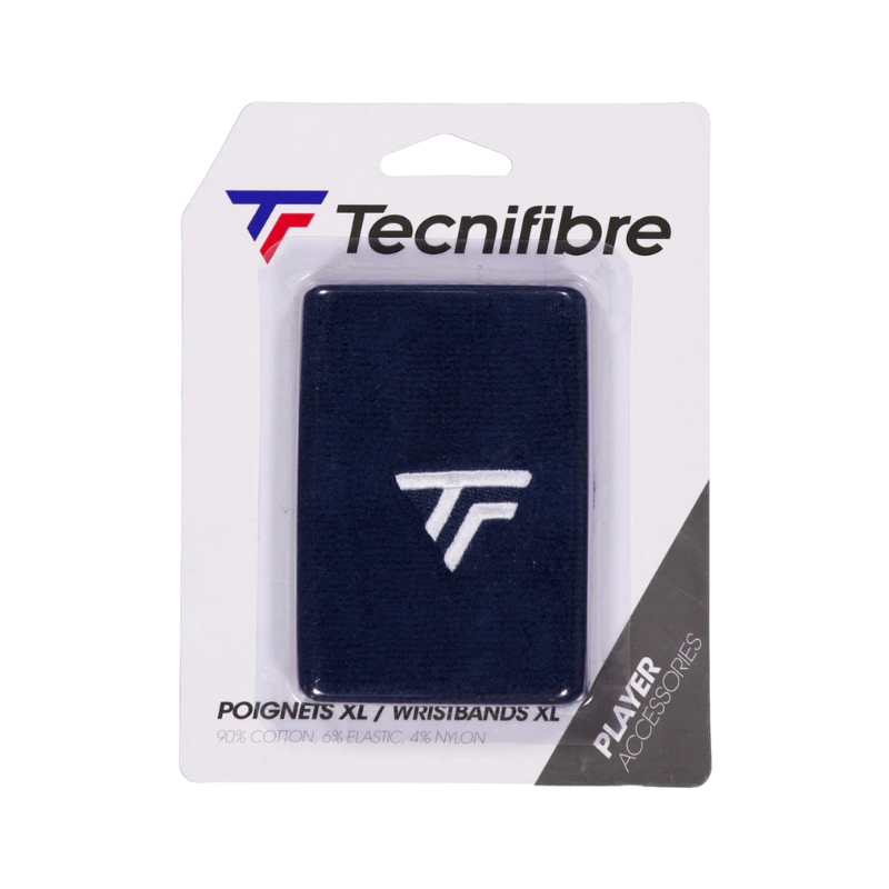 TECNIFIBRE WRISTBAND XL MARINE