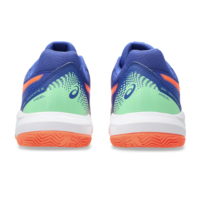 ASICS SHOE G-DEDICATE 8 PADEL MN DARK COBALT/VIVID CORAL (AW25)