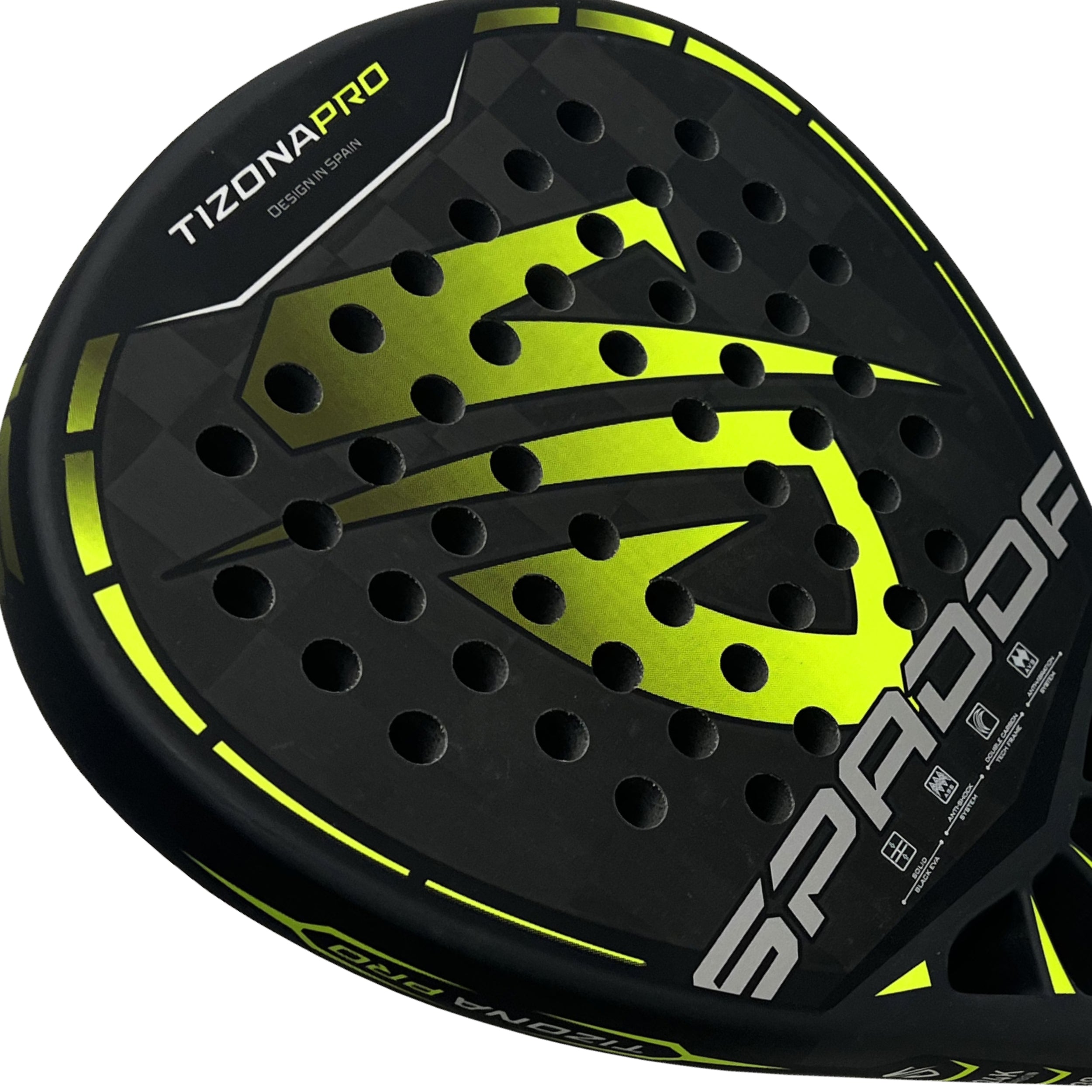 SPADDA PADEL TIZONA PRO 24K 360G – Baseline Racquets