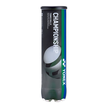 Yonex Championship tennis balls can on a white background
