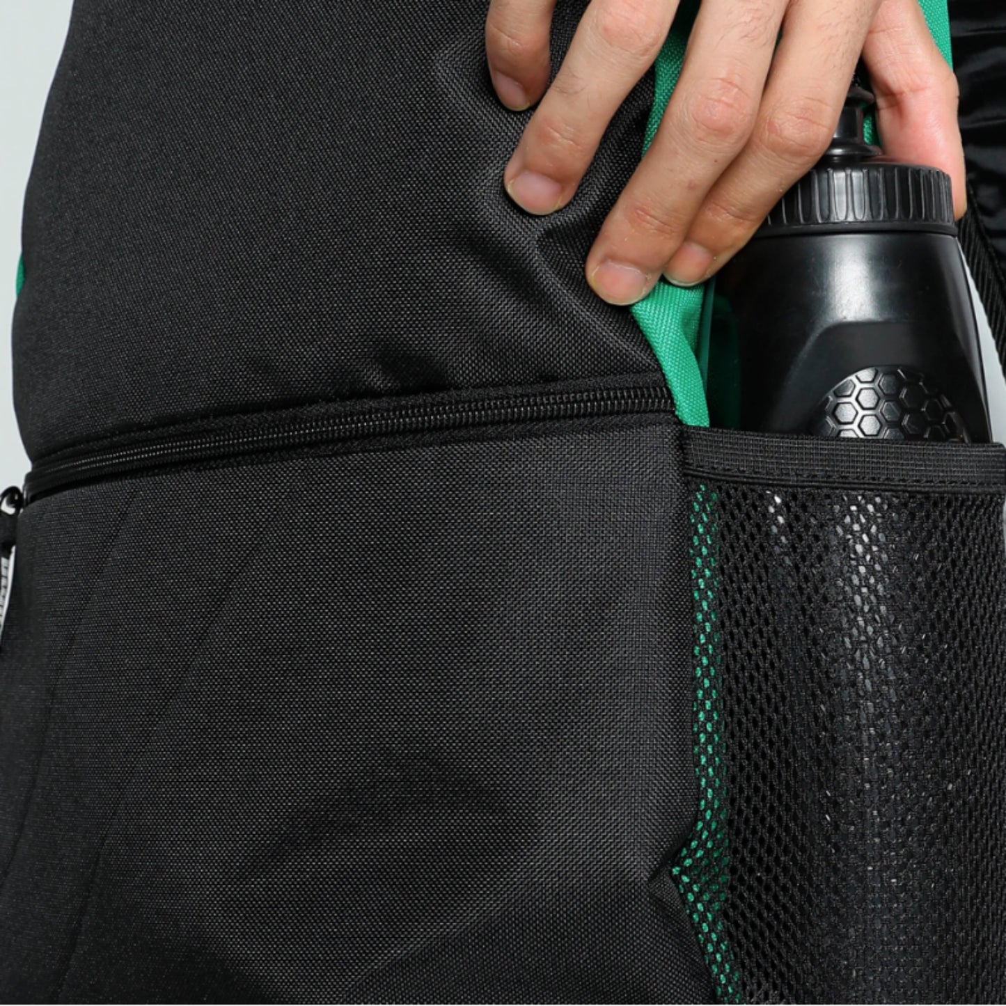 PUMA BAG BACKPACK CORE TEAMGOAL BLACK/GREEN (AW24)