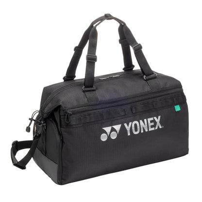 Black bag with Yonex logo on a white background