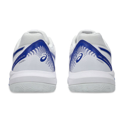 ASICS SHOE G-DEDICATE 8 PADEL MN WHITE/DARK COBALT (AW25)