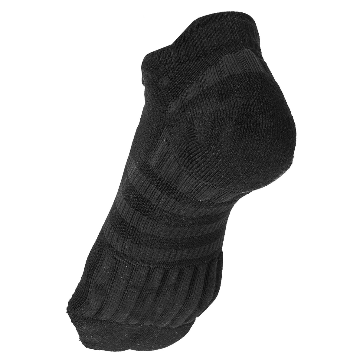ADIDAS SOCK TENNIS LOW CUT CUSHIONED BLACK (1)