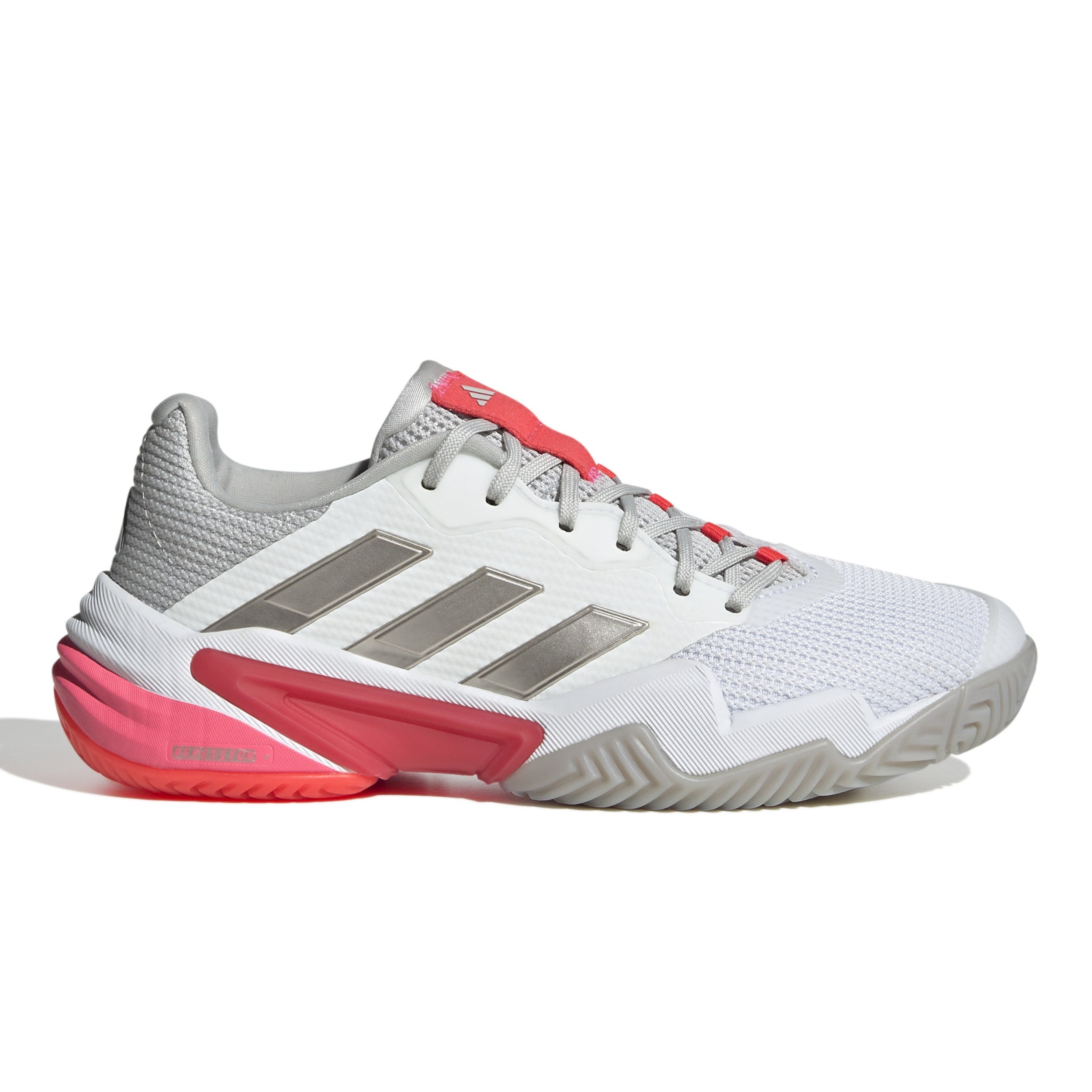 ADIDAS SHOE BARRICADE 13 WN CLOUD WHITE/CHAMPAGNE/LUCID RED (SS25