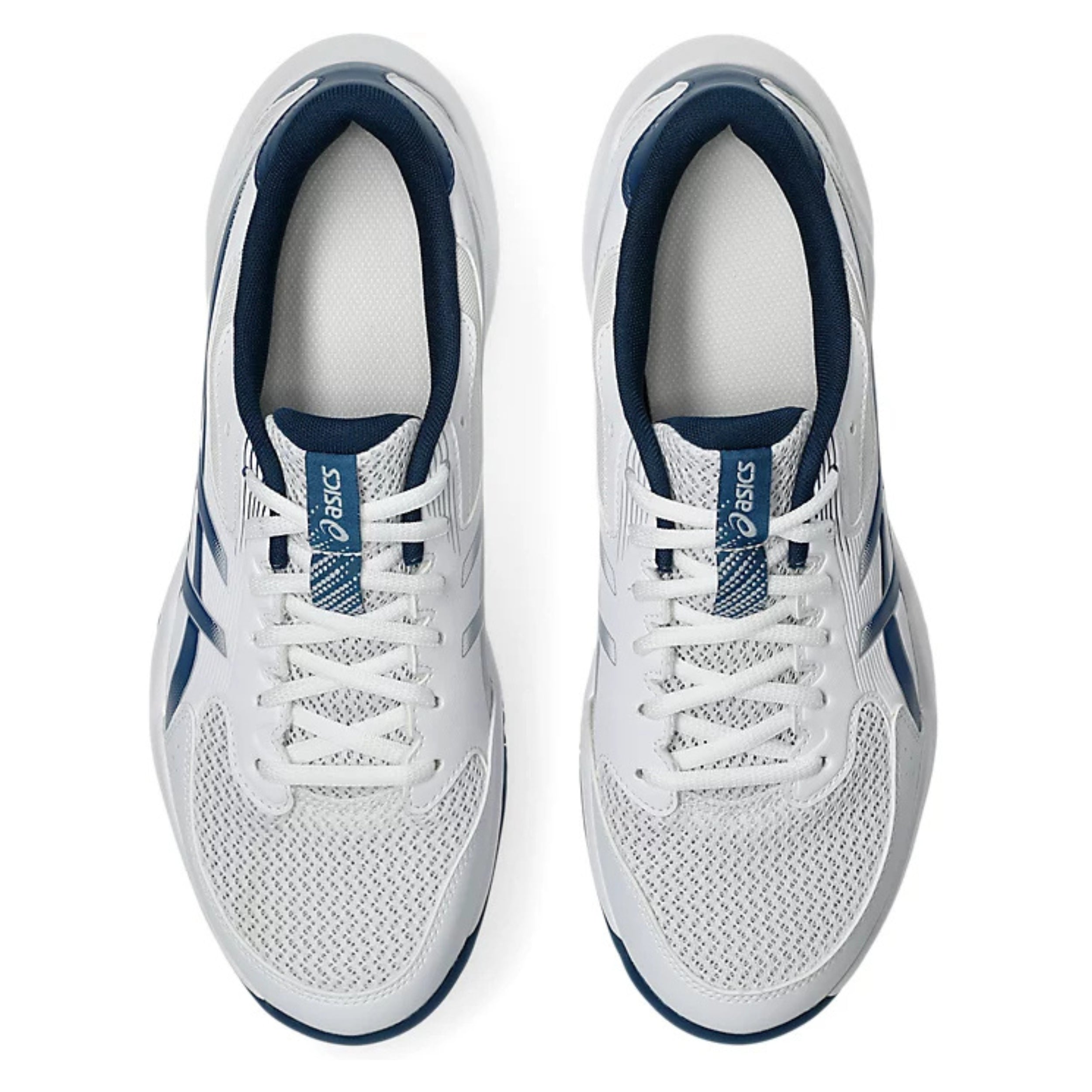 ASICS SHOE G-ROCKET 12 MN WHITE/MAKO BLUE (AW25) – Baseline Racquets