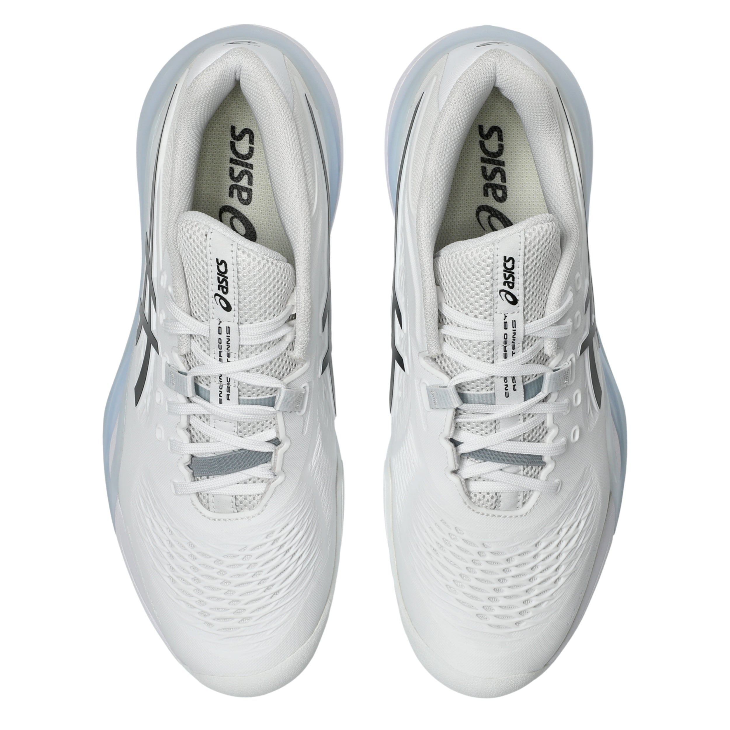 ASICS SHOE G-RESOLUTION X MN WHITE/BLACK (SS26) – Baseline Racquets