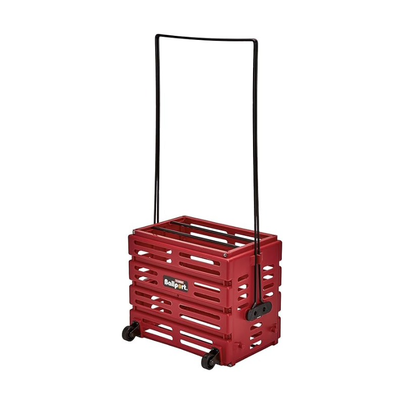 TOURNA BALLPORT DELUXE W/WHEELS RED