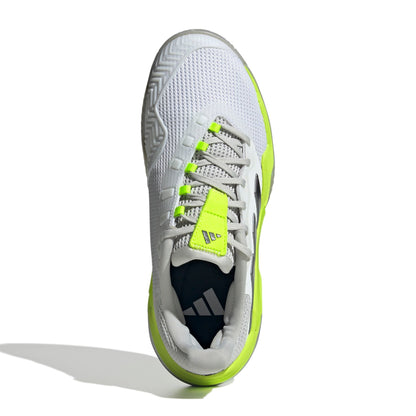 ADIDAS SHOE BARRICADE 13 WN WHITE/IRON/LUCID LEMON (SS25)