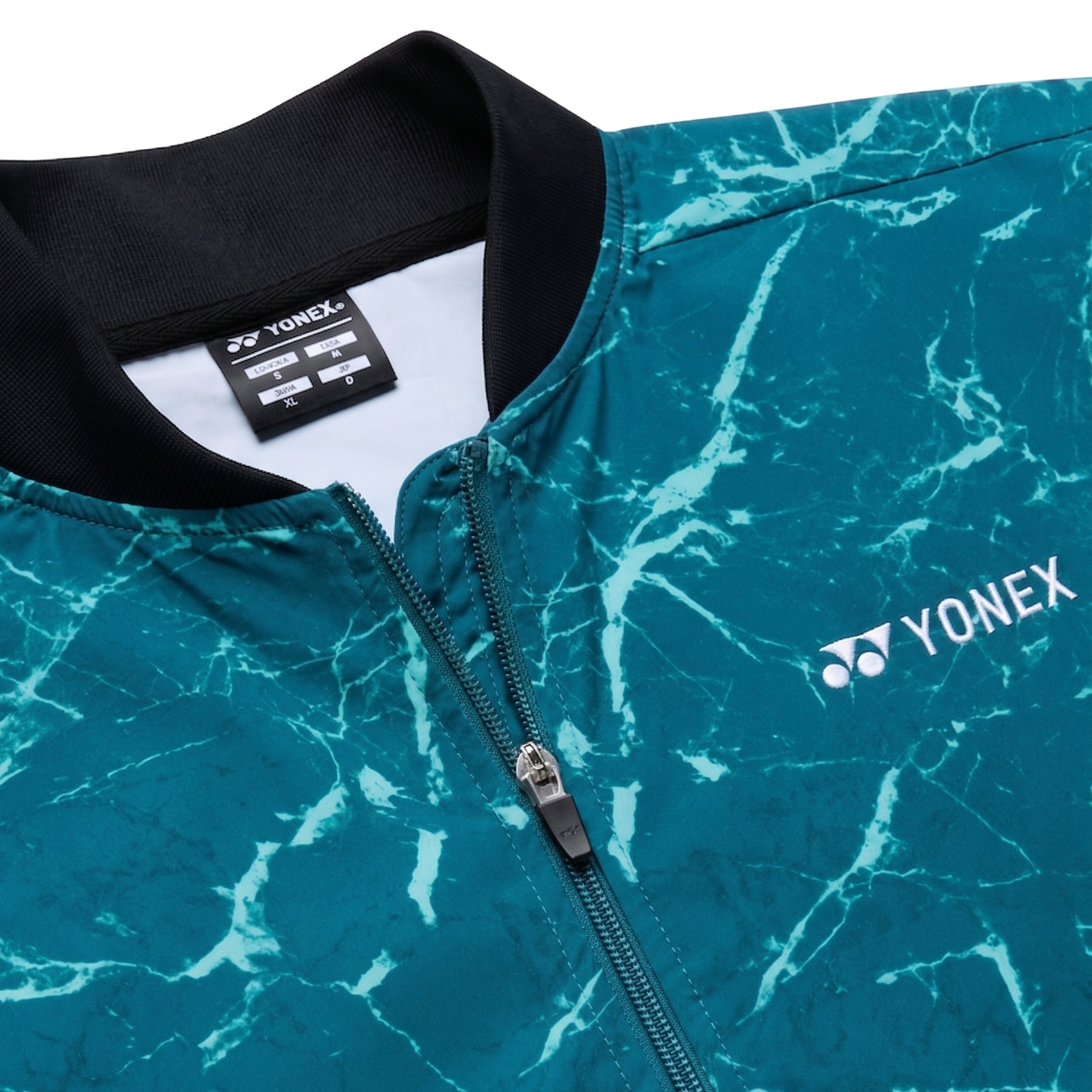 YONEX JACKET WARM-UP YM0041 MN BLUE GREEN – Baseline Racquets