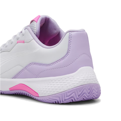 PUMA SHOE NOVA SMASH WN SILVER MIST/VIVID VIOLET (SS24)