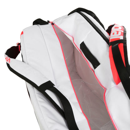 BABOLAT BAG PURE STRIKE 6R WHITE/BLACK/RED