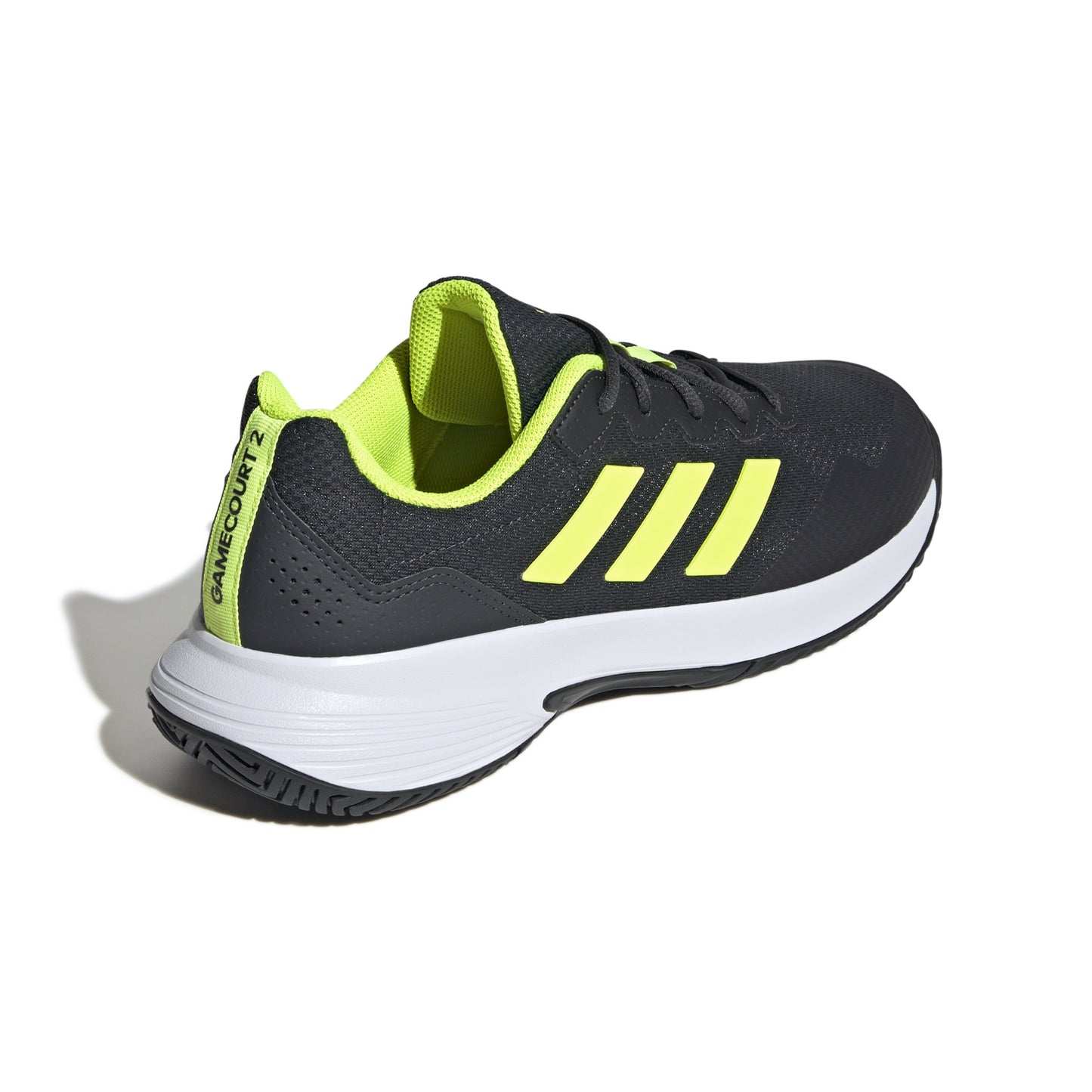 ADIDAS SHOE GAME COURT 2 MN BLACK/LUCID LEMON (SS25)