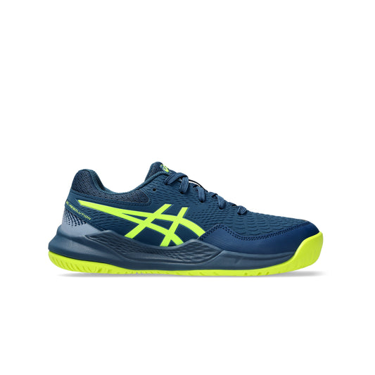 ASICS SHOE G-RESOLUTION 9 KID MAKO BLUE/YELLOW (AW24)