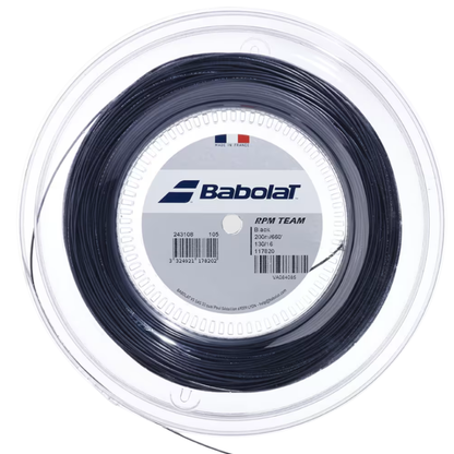 BABOLAT STRING RPM TEAM BLACK 16G 1.30MM REEL