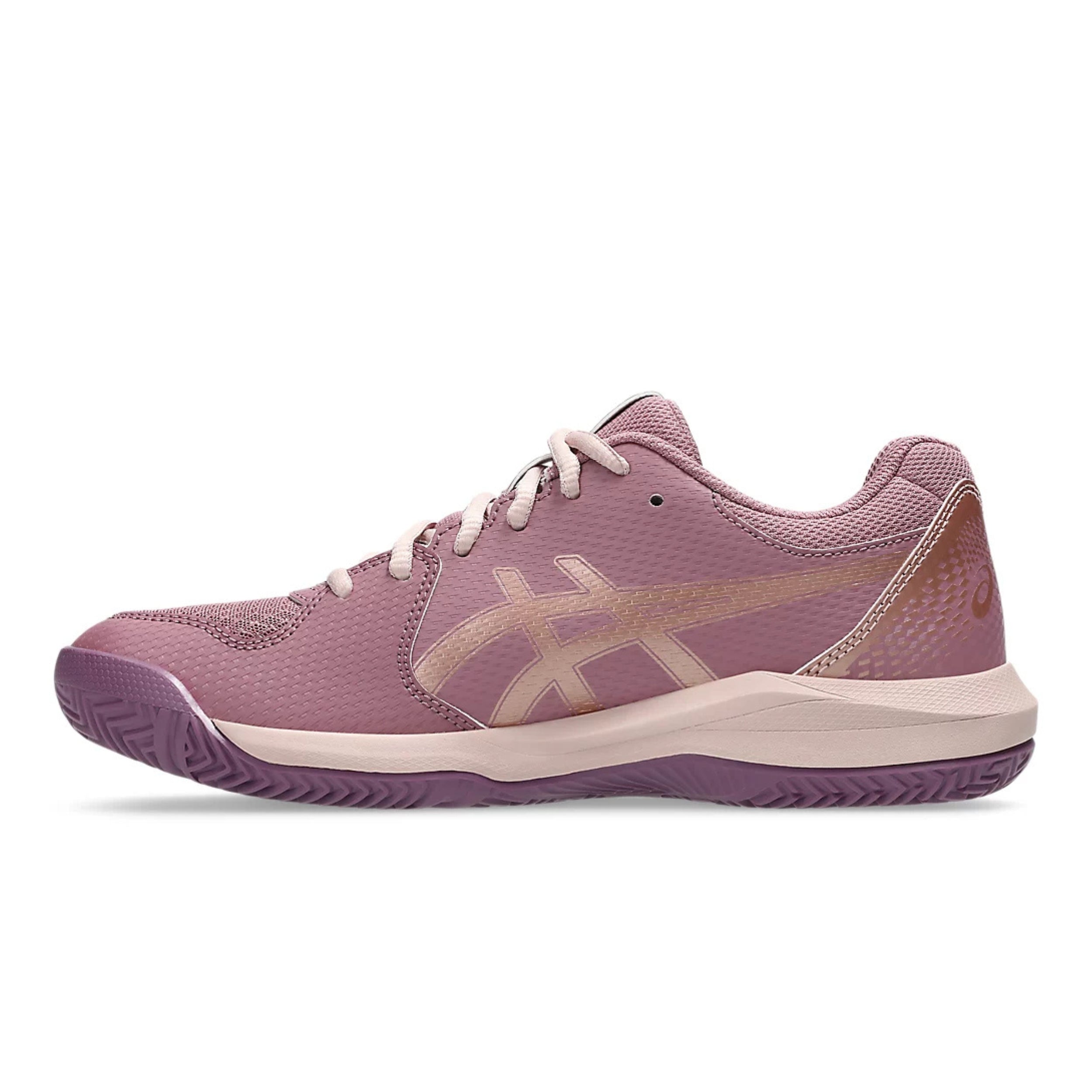 ASICS SHOE G-DEDICATE 8 PADEL WN PURPLE OXIDE/WHITE (SS25