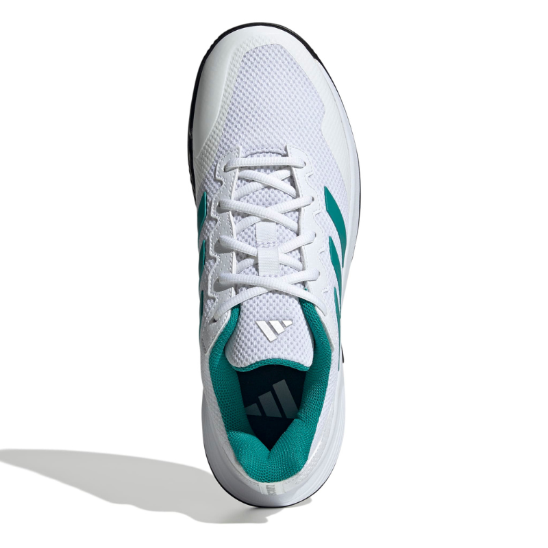ADIDAS SHOE GAME COURT 2 MN  WHITE/TEAL/CORE BLACK (SS25)