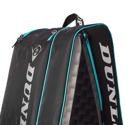 DUNLOP BAG PADEL PALETERO ELITE BLACK/PETROL GREEN