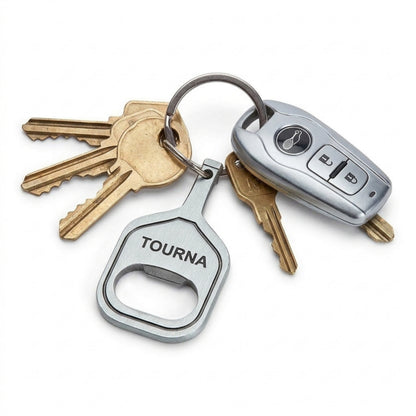 TOURNA KEY RING PICKLEBALL BOTTLE OPENER