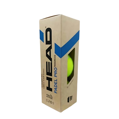 HEAD BALL PADEL PRO PRESSURELESS